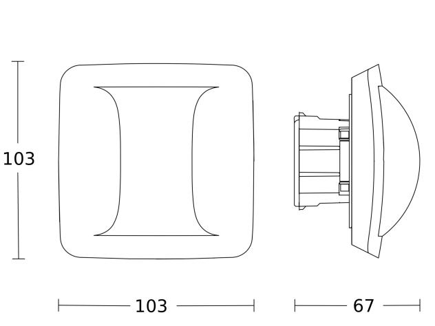 STEINEL Hallway COM1 - Deckeneinbau